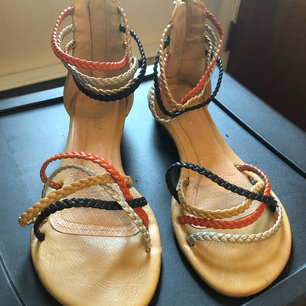 Braided sandals